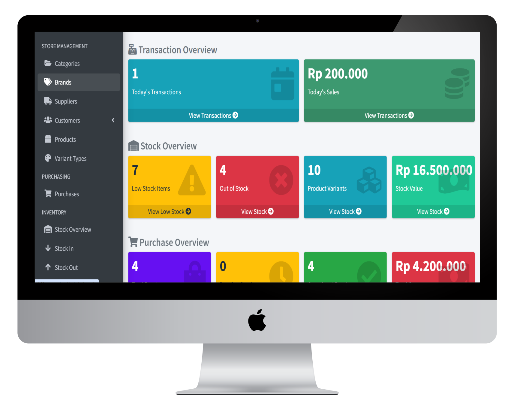 POS and Invetory Management System Image