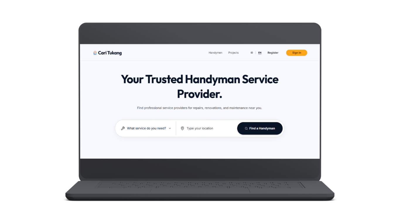 Cari Tukang - Handymen Marketplace Image